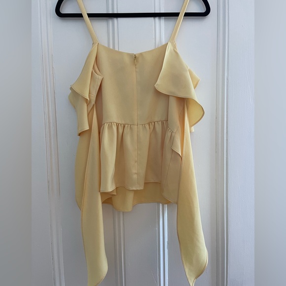 NWT Club Monaco Akua Top Yellow/Gold - 0 - Picture 8 of 14